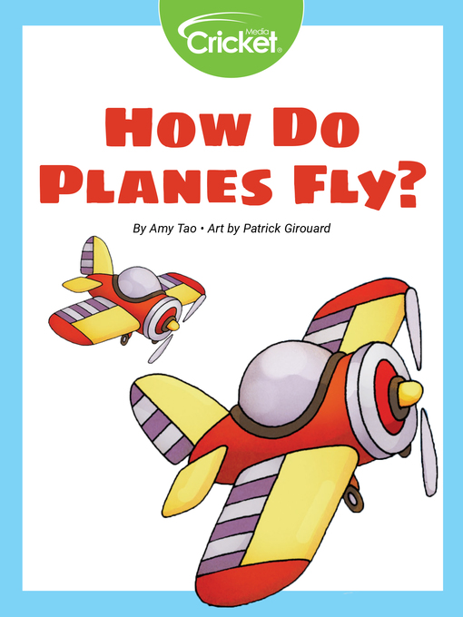Title details for How Do Planes Fly? by Amy Tao - Wait list